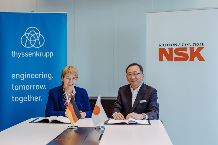 NSK en thyssenkrupp evalueren joint venture voor de automobielsector